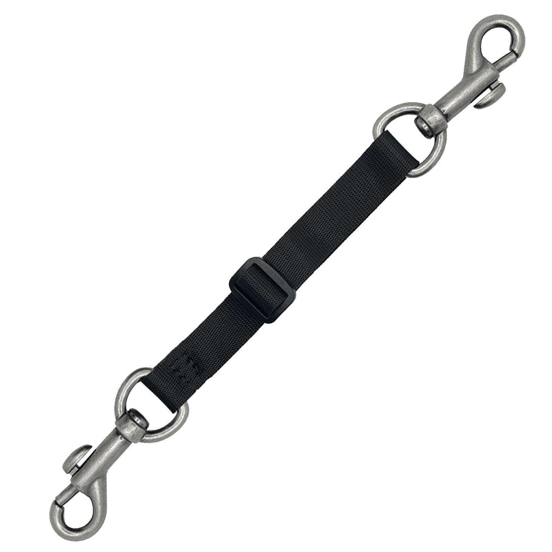 Dog Collar Safety Clip, Prong Collar Backup Clips with Dual Clasps,Double Ended Backup Clasp,Harness Collar Connectors Medium - PawsPlanet Australia