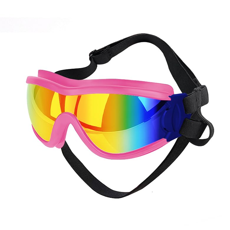 Dog Sunglasses for Large and Medium Breed, Dog Goggles for large dogs, Sun Protection, Windproof, Waterproof, Dustproof adn Anti-Fog with Adjustable Strap for Driving, Motorcycle, Surfing - PawsPlanet Australia