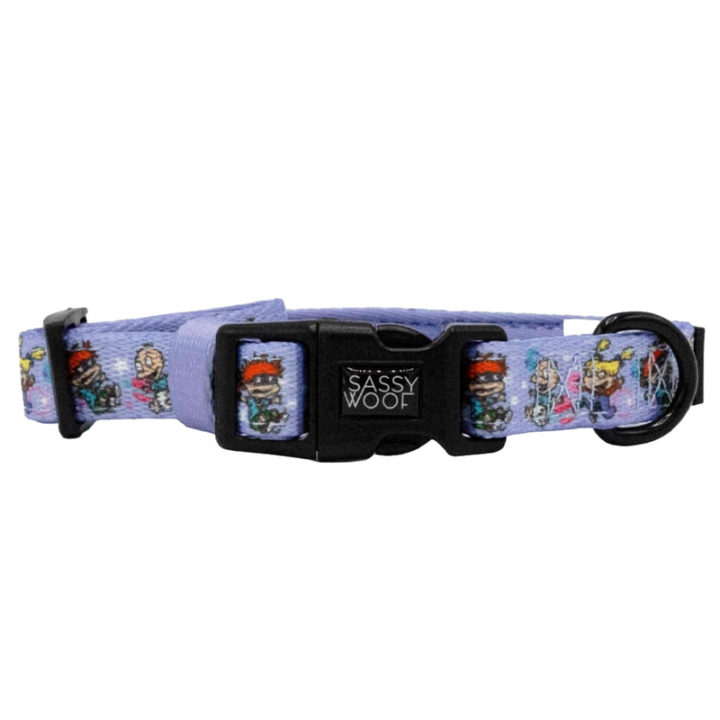 Sassy Woof Dog Collar Nickelodeon Rugrats™ - L, Adjustable, Durable, Comfortable and Stylish Pet Accessories for Large Dogs - Officially Licensed