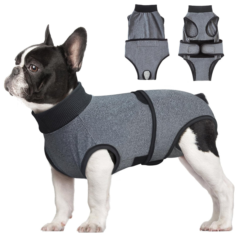 Idepet Dog Recovery Suit for Dogs After Surgery,Onesie Dogs Surgery Suit Female Male Soft Breathable Pet Bodysuit E-Collar & Cone Alternative Surgical Spay Suit Abdominal Anti Licking Wounds (M) Medium - PawsPlanet Australia
