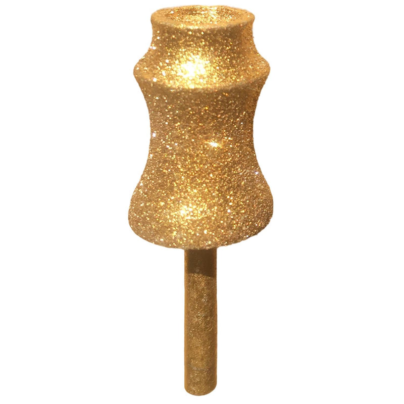Diamond Dremel Bit for Dog Nails, for Dremel Dog Nail Grinder Attachment, Dog Nail Fit Dremel Bit, Fit Dremel Pet Dog Nail Grinder Attachment Diamond Bits for Pet 1/8'' Rotary Tool (XX Large) Diamond Gold - PawsPlanet Australia