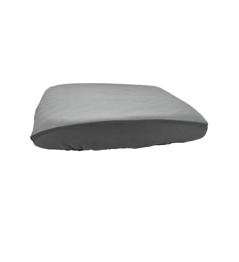 Large Summer Dog Bed Cover Easy Clean Not Waterproof 54 x 44 Inch Grey 54x44x4 inch Grey Faux Leather-not Waterproof - PawsPlanet Australia