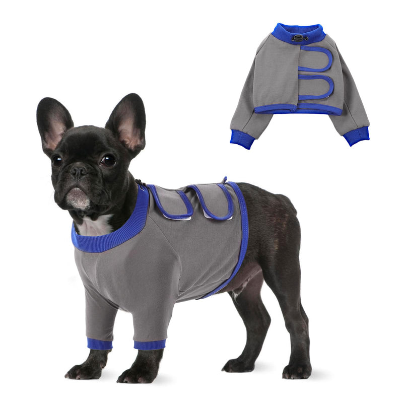 Dog Recovery Sleeves for Front Legs,Dog Sleeves to Prevent Licking,Breathable Dog Front Recovery Sleeve Right Left Leg,Dog Leg Sleeve After Surgery for Medium to Large Dogs,Grey M Size Medium(CHEST:17.3-21.6") Grey - PawsPlanet Australia