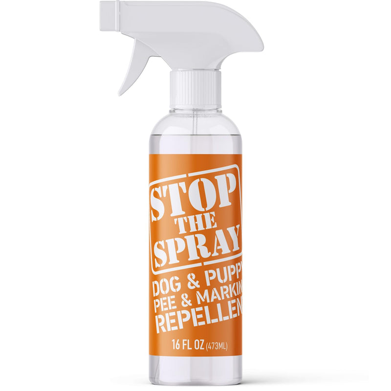 EBPP Stop the Spray - Dog & Puppy Pee Marking Repellent - Pet Training Spray - Puppy Potty Training Spray for Dogs - Dog Pee Stopper - Pee Deterrent for Dogs - No Marking Spray for Dogs Indoor 16oz 16 oz - PawsPlanet Australia