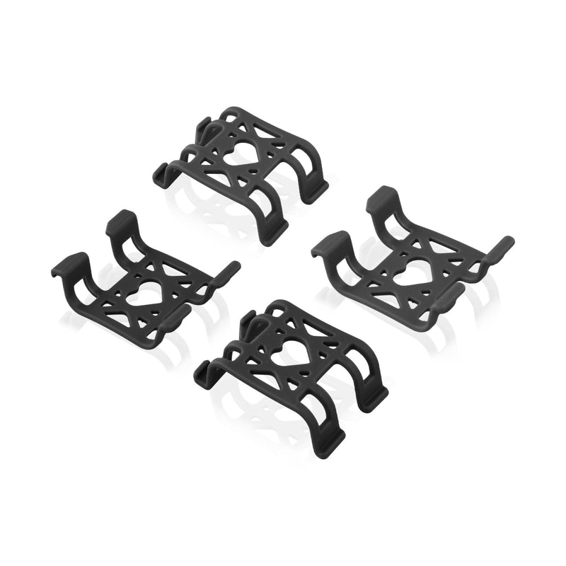 4pcs Tracker Collar Attachment Clips, GPS Dog Tractive Silicone Clips Tracker Accessories for Cat Pet Activity Tracker Replacement (Black) Black - PawsPlanet Australia