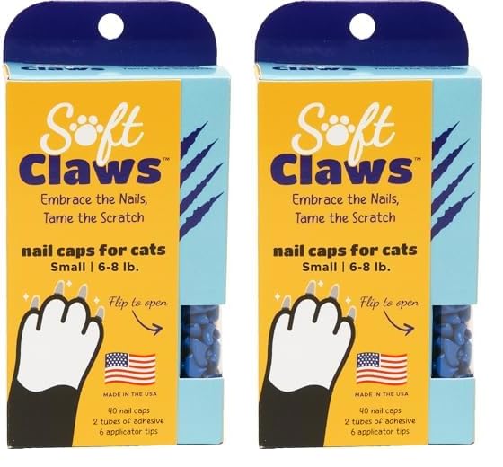 Soft Claws for Cats - CLS (Cleat Lock System), Size Small, Color Blue (Pack of 2) - PawsPlanet Australia