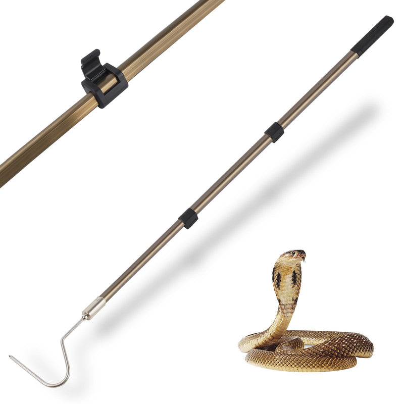 Snake Catcher Grabber Hook Handling Tool for Rattlesnake Copperhead Python Catching Control Moving Capture Remove Trapping Feeding - PawsPlanet Australia