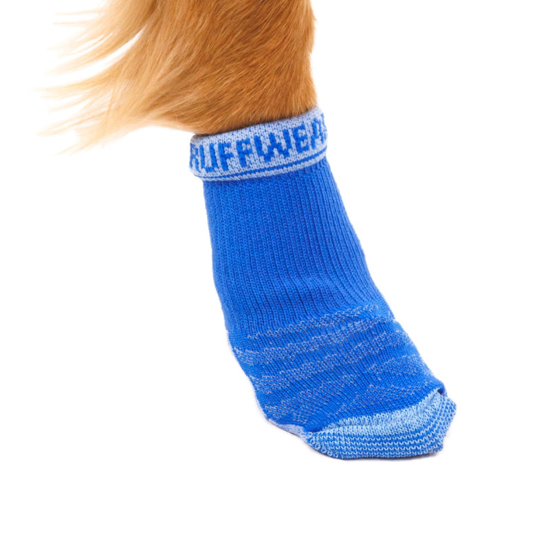 Ruffwear, Bark'n Boot Socks, Comfortable Dog Socks & Boot Liners, Blue Pool, 2.50 in/ 2.75 in - PawsPlanet Australia