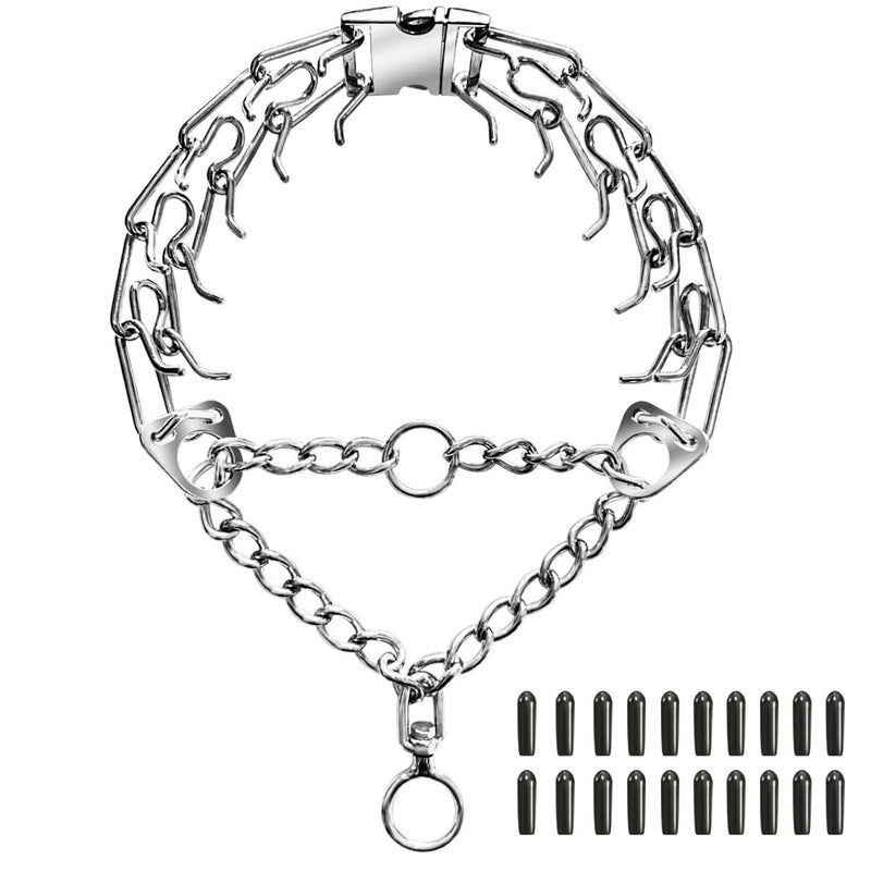 Dog Collar with Quick Release, Adjustable Dog Collar Suitable for Small, Medium, and Large Dogs (M) M - PawsPlanet Australia