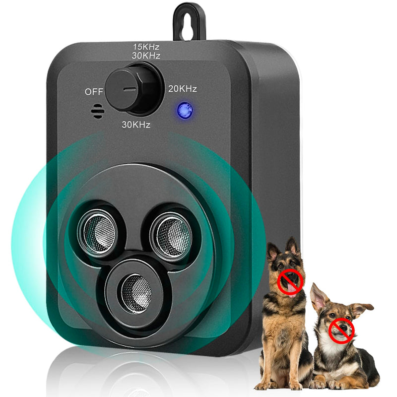 Anti Barking Device, Auto Dog Barking Control Devices with 3 Modes, Rechargeable Ultrasonic Bark Box Dog Barking Deterrent Devices, Effective Stop Barking Dog Devices Safe for Indoor Outdoor Dogs - PawsPlanet Australia