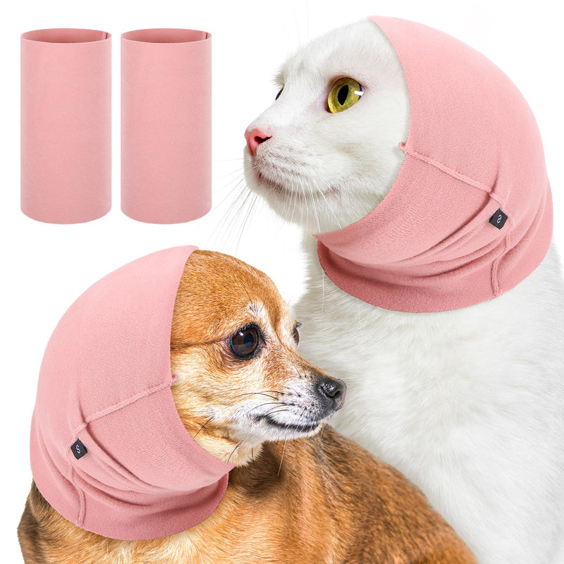 2Pcs Quiet Ears for Dogs, Hood for Dogs, Dog Ear Cover Hoodies, Dog Calming Aid for Anxiety Relief, Original Calming Band for Dogs & Cats, Pet Grooming & Force Drying - PawsPlanet Australia