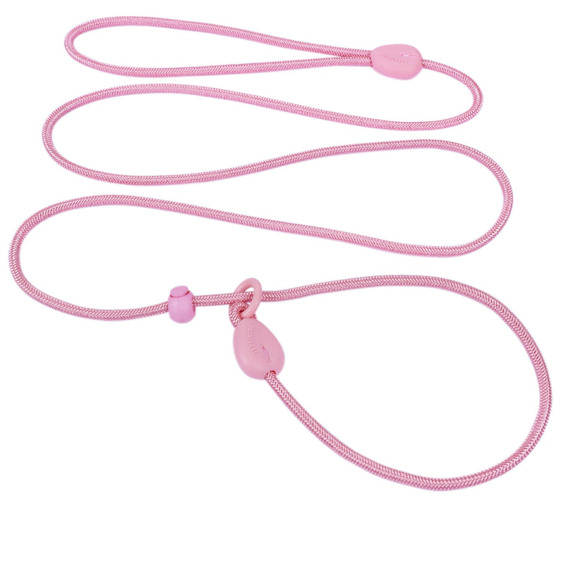 Slip Leash for Dogs 6FT Slip Lead Strong Dog Training Leash Heavy Duty Slip Leash No Pull Dog Slip Lead Comfortable Rope Dog Leash Lightweight Puppy Leash Dog Leash for Small Medium Dogs (Pink, 6FT) Pink - PawsPlanet Australia