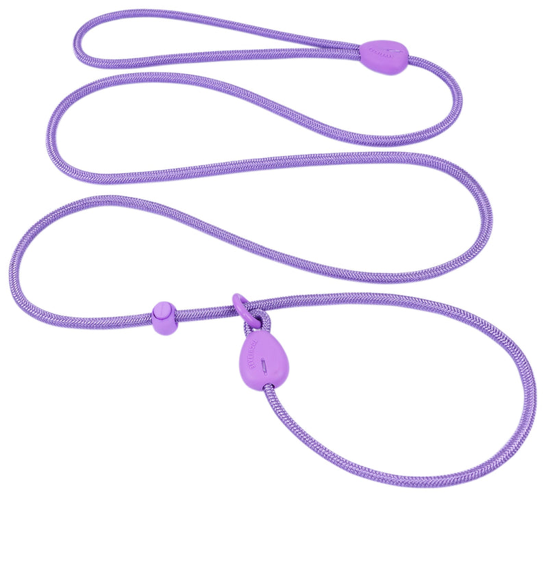 Purple 6FT No Pull Dog Training Leash - Lightweight Slip Lead for Small Medium Dogs Purple - PawsPlanet Australia