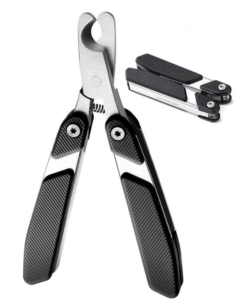 Dog Nail Clippers with Foldable Design Cat Nail Trimmer Black - PawsPlanet Australia