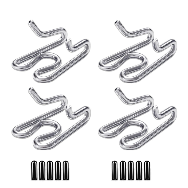 4pc Prong Dog Training Collar Extra Links for All Brands Dog Collar, Adjustable Dog Pinch Collar Links, No Pull Collar Links for Small Medium Large S: 2.25mm - PawsPlanet Australia