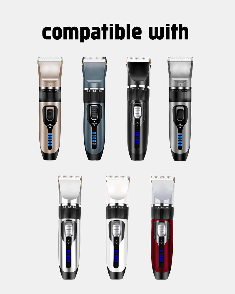 uijino Dog Clipper Blades Compatible with Gooad Dog Clipper Replacement Blades Gooad Dog Clippers Blades Gooad Blades, 2 Pack Dog Clipper Replacement Blades, 2 Cleaning Brush - PawsPlanet Australia