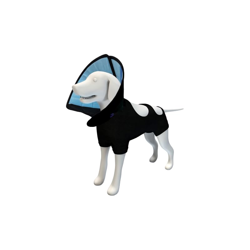 Recovery Vest Plus XSmall w Detachable Collar (XSmall) - PawsPlanet Australia