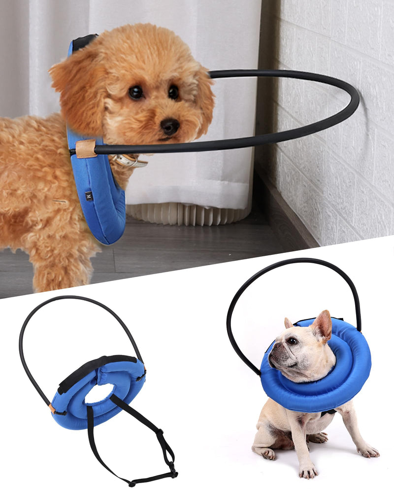 Blind Dog Bumper,Harness Guiding Device for Blind Dog,Pet Anti-Collision Ring for Protective&Build Confidence,Blind Dog Accessories- - PawsPlanet Australia