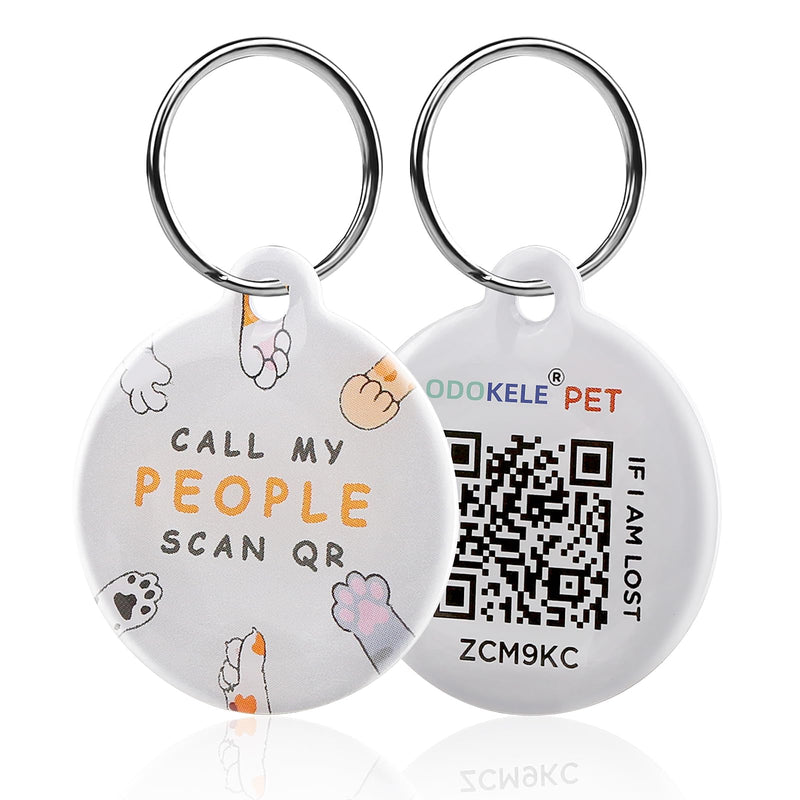 Cat QR Code Tag - PawsPlanet Australia