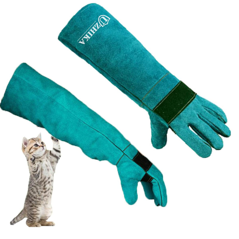 Animal Handling Glove Bite Proof Gloves Scratch Resistant for Grabbing Reptile, Grooming, Trips to Vet. Puncture for Cat Dog Bird Falcon Livestock Snake - PawsPlanet Australia