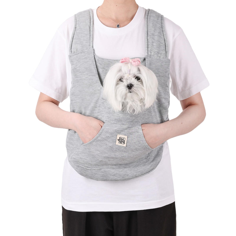 FLAdorepet Pet Carrier Backpack for Extra Small Dog Cat and Rabbit,Yorkie Teacup Chihuahua Front Dog Puppy Carrier Backpack for Traveling Hiking Camping,Hands Free Pet Sling, Anxiety Relief Grey Extra Small Dog(Maximum Weight 6LBS) - PawsPlanet Australia