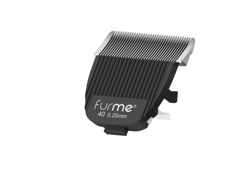 FURME AirClipper Size 40 Replacement Blades - 0.25mm Pet Grooming Clipper Blades Compatible with Air Clippers, Fur & Hair Shaver for Cats, Dogs and All Pets, Pack of 1