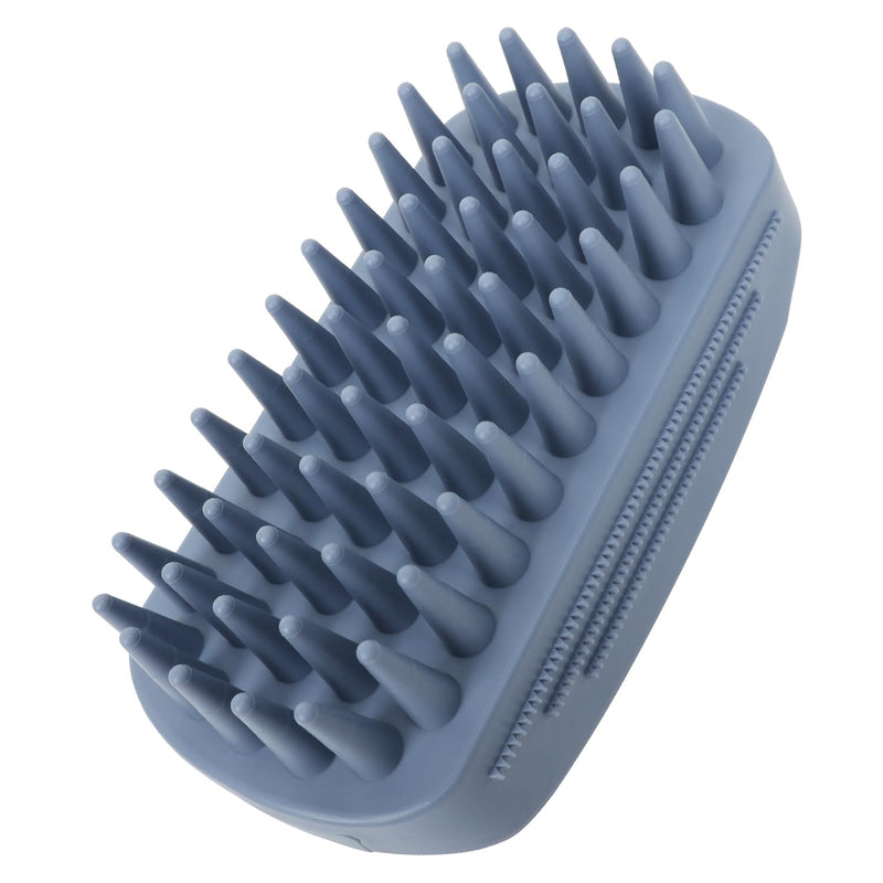 Dog Grooming Brush Pet Shampoo Bath Rubber Bristles Soothing Massage Curry Comb for Doggy Long & Short Hair Dog Scrubber Professional Quality Dog Wash Brush - PawsPlanet Australia