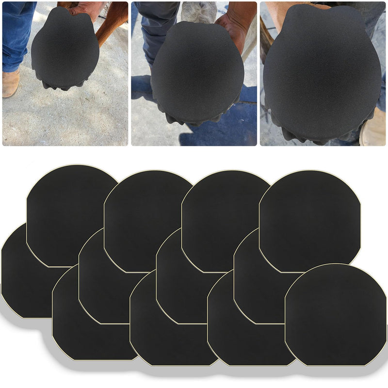 12 Pack Horse Hoof Tape Cotton Strong Sticky Horse Hoof Wraps Simple, Breathable Magic Cushion Hoof Packing for Hoof Wound Management and Laminitis Abscess Relief Additional Protection for Horse Hoove - PawsPlanet Australia