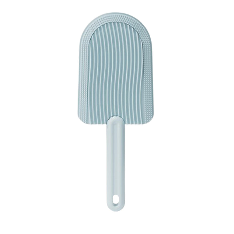 Grooming Brush for Cats and Dogs, Pet Shampoo Bath Brush Soothing Massage Rubber Comb with Handle for Long Short Haired Dogs and Cats (Blue) Blue - PawsPlanet Australia