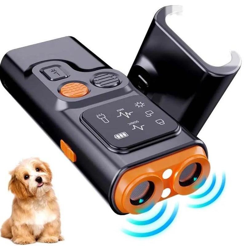 BarkGuard Pro, 2025 New BarkGuard Anti Barking Device Dog Bark Deterrent Devices with Hd Display and LED Flashlight, Anti-bark Device That Trains Your Dog Not to Bark Safe for Dogs (1) - PawsPlanet Australia