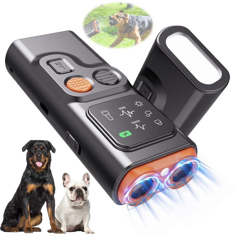 BarkGuard - Bark Guard Anti Barking Device for Dogs, 2024 New Dog Bark Deterrent Device with HD Display and LED Flashlight, Stop Bad Behavior Without Yelling or Swatting,Rechargeable - PawsPlanet Australia
