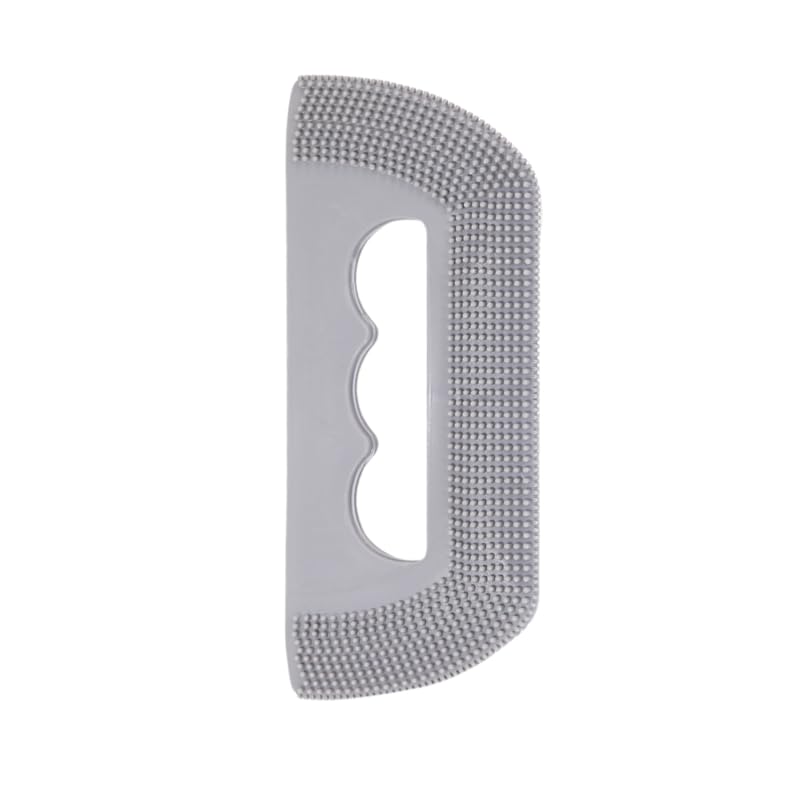 Reusable Soft Rubber Cat Dog Hair Removal Brush Gray (2 Pack) - Washable Pet Hair Deshedding Cleaning Tool for Indoor Cats, Dogs, Couch, Carpet & Furniture - PawsPlanet Australia