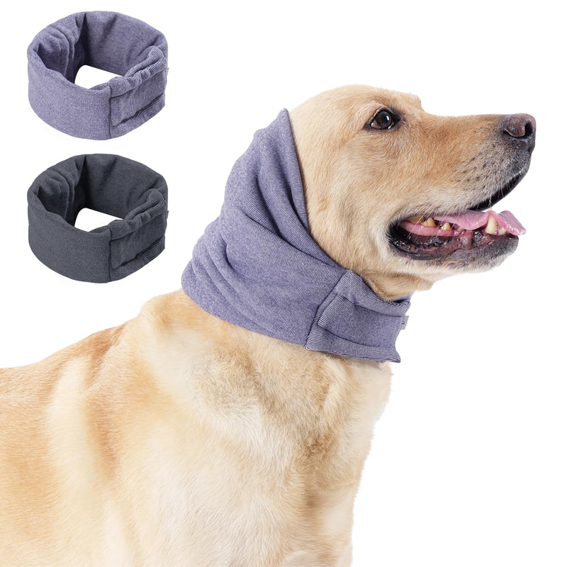 2PCS No Flap Ear Wraps for Dogs,Dog Ear Muffs Noise Protection,Snoods for Dogs Ear Warmer,Dog Headband,Dog Ear Covers for Bath Grooming Force Drying Anxiety Relief,Dog Head Wrap,Dog Calming Hoodie,S S - PawsPlanet Australia