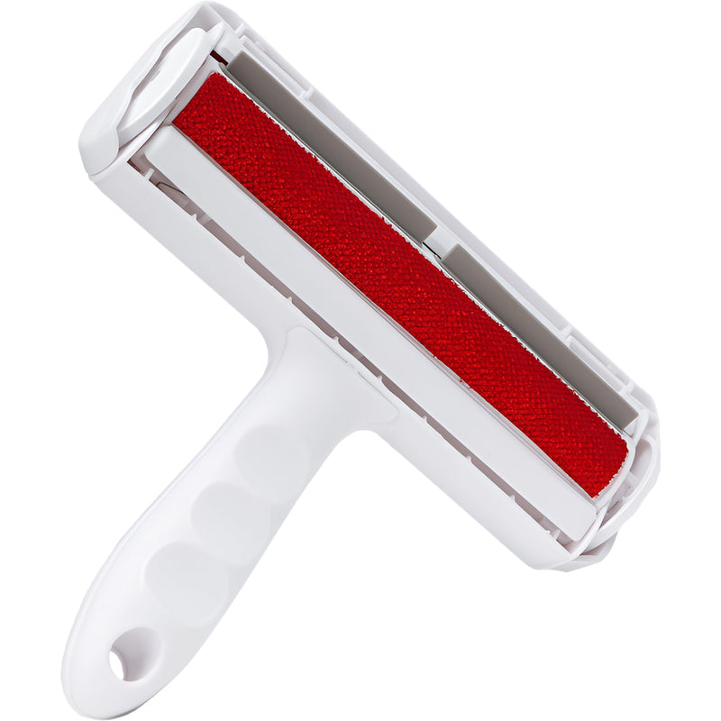 Pet Hair Remover for Laundry, Pet Hair Remover and Reusable Lint Roller - Cat and Dog Hair Remover for Furniture, Couch, Carpet, Clothing and Bedding - Portable, Multi-Surface Fur Removal Tool Red - PawsPlanet Australia