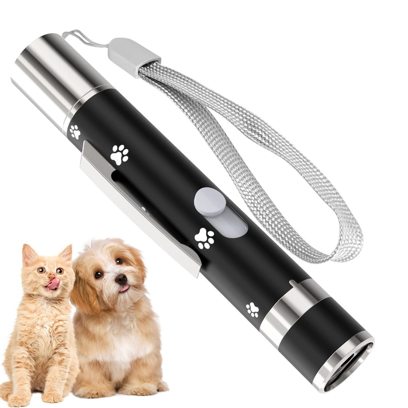 Cat Toy, Cat Toys for Indoor Cats, Long Range 7 Adjustable Patterns for Cats and Dogs, Interactive Red Cat Chase Light for Fun, Exercise and Training - USB Rechargeable 1 pcs - PawsPlanet Australia