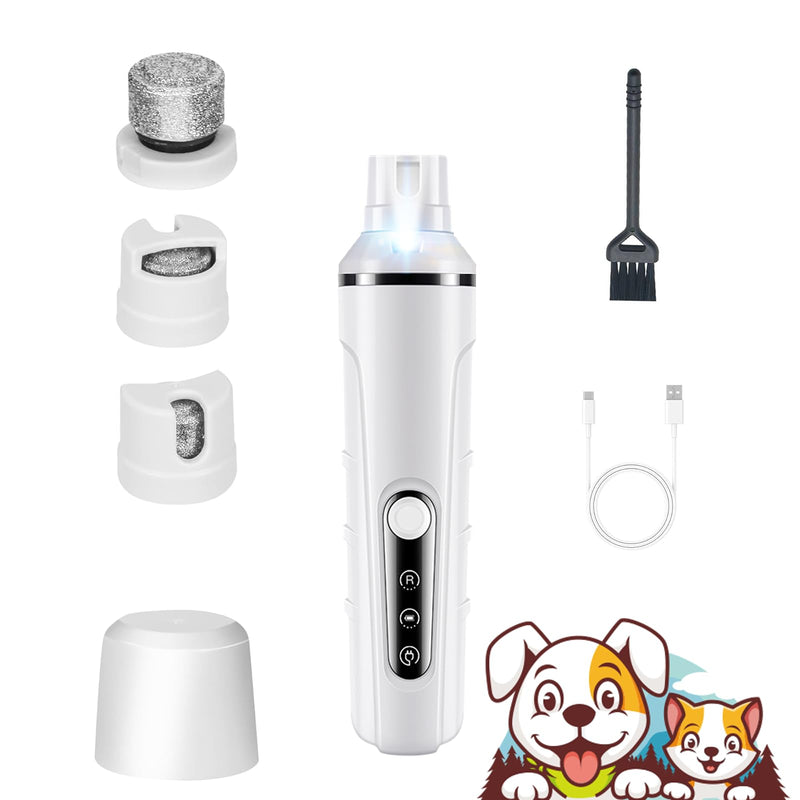 Dog Nail Clippers pet Nail Grinder for Dogs Nail Grinder for Dogs Quiet Dog Grooming Works on Large Medium Small Dogs & Cats It's a Great for pet Lovers - PawsPlanet Australia