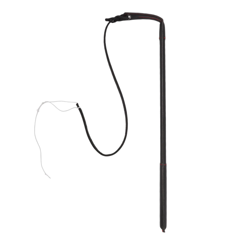 Dog Training Whip, Dog Agitation Stick Flog Teaser Wand, Dog Target Stick Outdoor Playing, for Pulling, Chasing, Training, 20.87" Rod Length, Black - PawsPlanet Australia