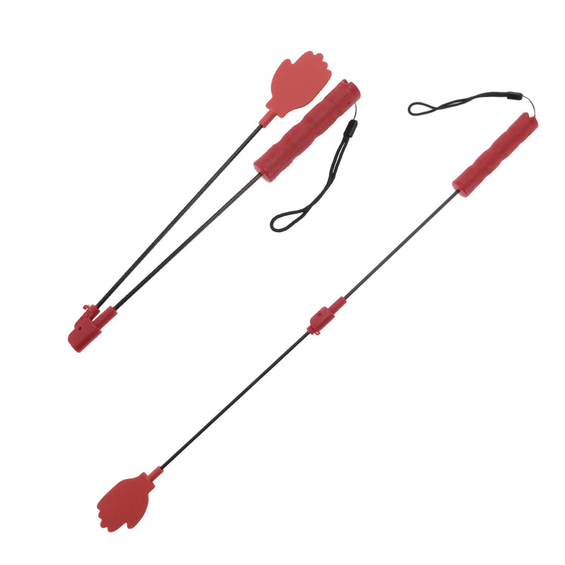 Dog Training Whip, Silicone Durable Dog Training Whip, with Anti-Slip Handle, for Outdoor and Indoor Training Dog Tools, Red - PawsPlanet Australia
