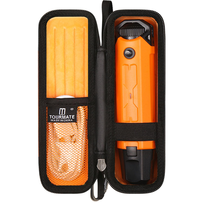 Hard Storage Case for Casfuy Dog Nail Grinder - Travel Case (Orange) Orange - PawsPlanet Australia