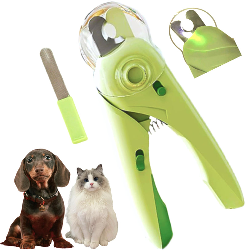 3 in 1 Dog & Cat Pets Nail Clippers and Trimmers-with Safety Guard to Avoid Overcutting. LED Dog Nail Clipper with Light, Illuminates Nails or Bloodline for Safe and Easy Trimmers,for Cats & Dogs - PawsPlanet Australia