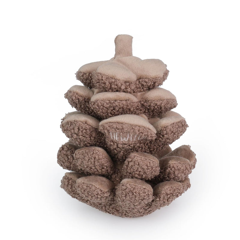 Interactive Pinecone Shaped Dog Toy, Enrichment Squeaky Snuffle Dog Toy, Cute Dog Puzzle Toy, Durable Plush Dog for Small and Medium Dogs - PawsPlanet Australia