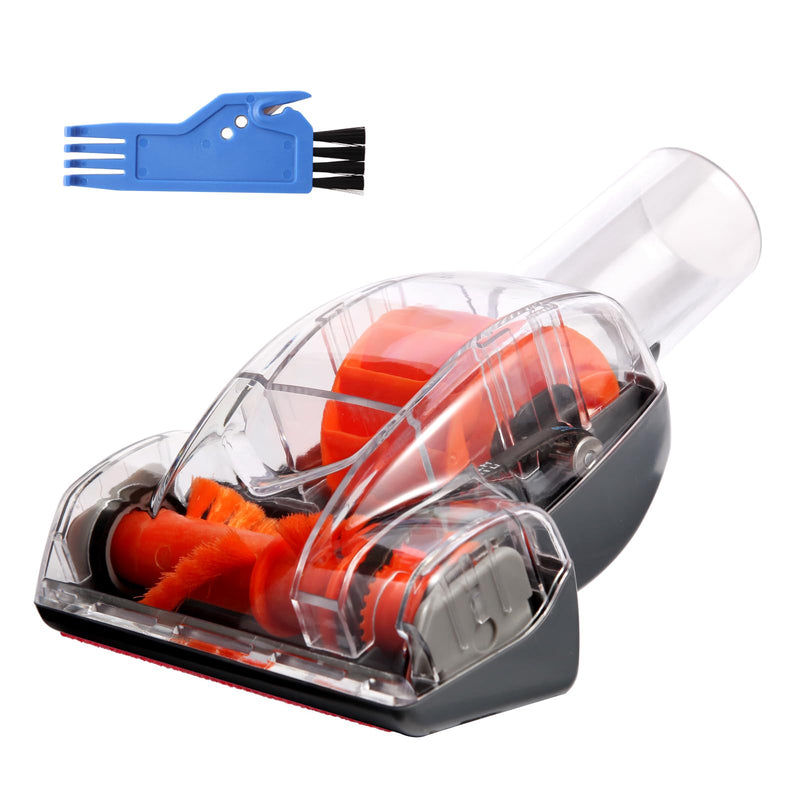 Upgraded Vacuum Pet Hair Power Brush Tool Attachment Compatible With Shark HV300 HV320 HV322 NV752 NV650 NV680 NV800 NV150 LA502 ZU560 ZU561 ZU60 AZ2001 HZ2002 UV725 Vacuum Replacement Parts Orange