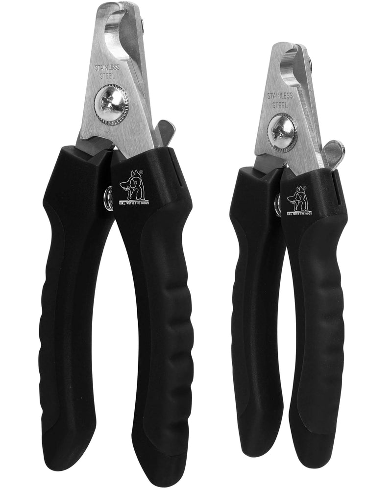Pet Nail Clippers by Girl With The Dogs, Nail Clippers for Grooming and Claw Care for Cats/Dogs (Small & Large) - PawsPlanet Australia