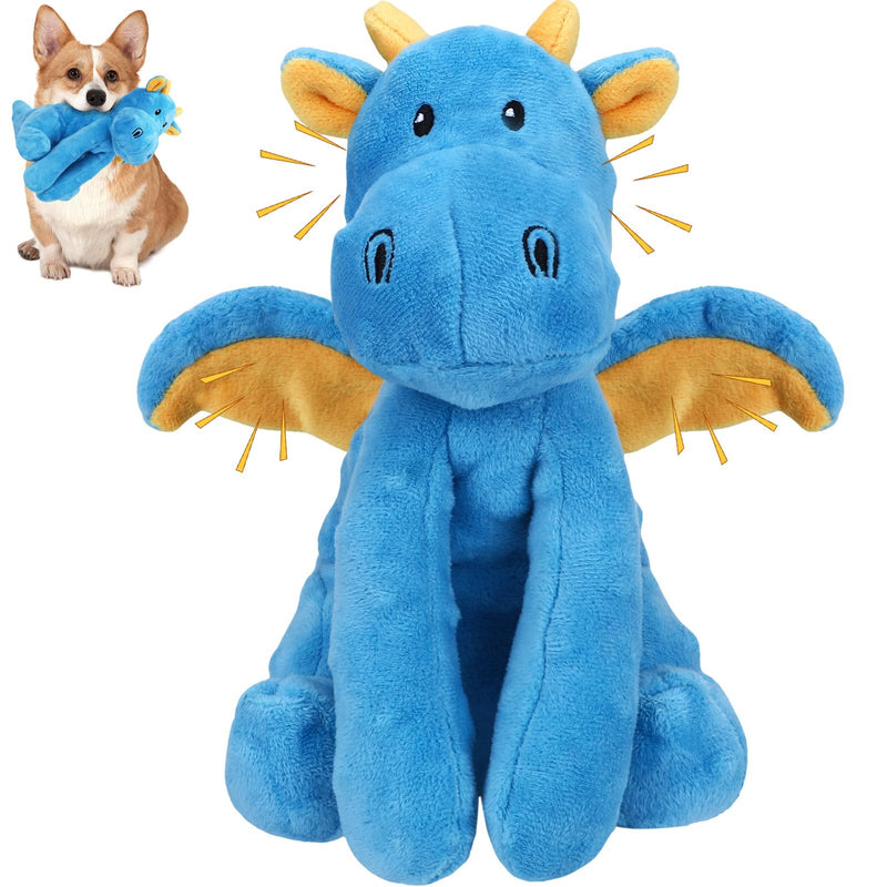 Dog Toys for Aggressive Chewers, Interactive Plush Dog Toy with Squeaker and Crinkle Paper, Suitable for Reducing Boredom and Anxiety, Cute Pet Toy for Small, Medium and Large Dogs - PawsPlanet Australia