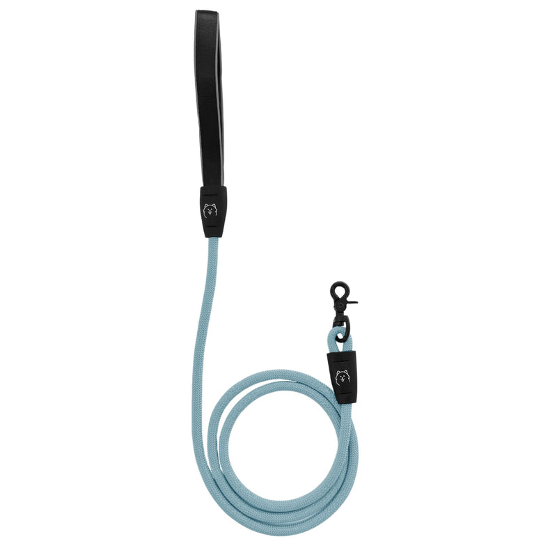 ShawnCo Basecamp Rope Dog Leash- Premium, Durable Pet Leash with Soft Neoprene Padded, Reflective Handle for Small, Medium and Large Dogs (Moonglow, 5 Feet) Moonglow - PawsPlanet Australia