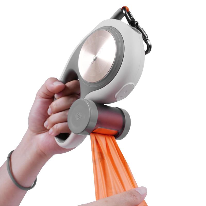 VOOCOO Go! Poop Bag Dispenser for Retractable Leash Combo, Poop Bag Holder, Poop Bag Container, Poop bag Retainer, - PawsPlanet Australia