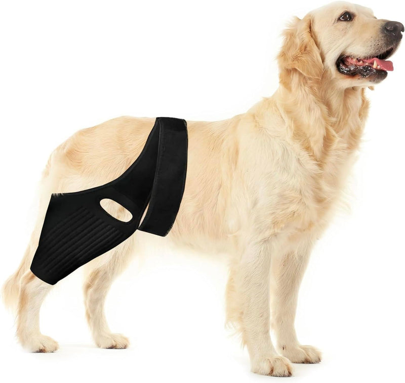 Adjustable Dog Knee Brace for ACL Tears, Hip Dysplasia, Arthritis - Comfortable & Supportive Leg Brace for Front and Rear Legs (Size L) - PawsPlanet Australia