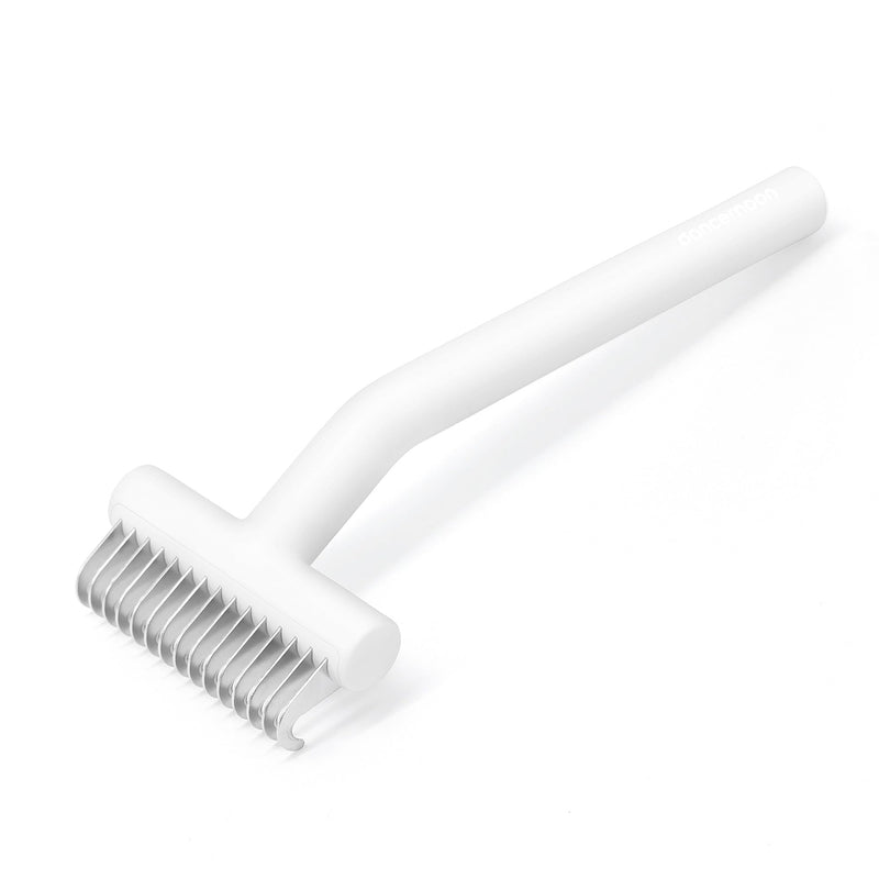 PawRake, Cat and Dog Brush for Shedding and Undercoat Dematting, Pet Grooming Tool for Medium to Long Hair Pets, Skin-Safe and Lightweight - PawsPlanet Australia