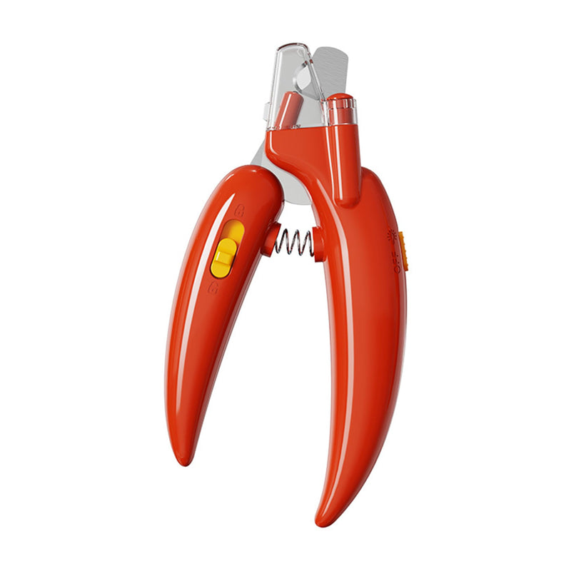 Pet Nail Clippers, Small Pepper Shape,Ergonomic Pet Nail Trimmer,Portable Pet Nail Cutter - PawsPlanet Australia