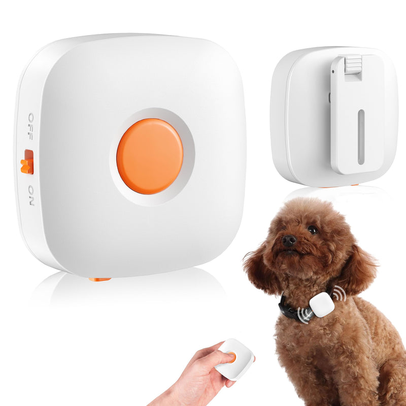 Dog Training Device No Shock, Dog Training Collar Clip with Remote, Safe & Humane Vibrating Clicker, One-Touch Operation, for Beginner Pet Trainer for 5-15 lbs Small Medium Large Dogs - PawsPlanet Australia